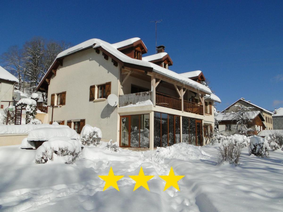 Gite 829 Montagnes Du Jura Avec Spa Et Sauna Classe 3 Etoiles Foncine-le-Haut Exterior photo